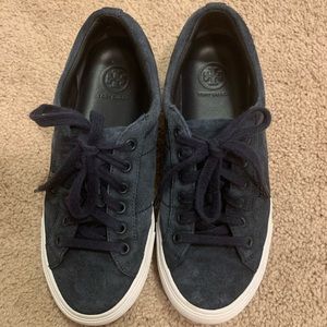 Tory Burch Suede Sneakers